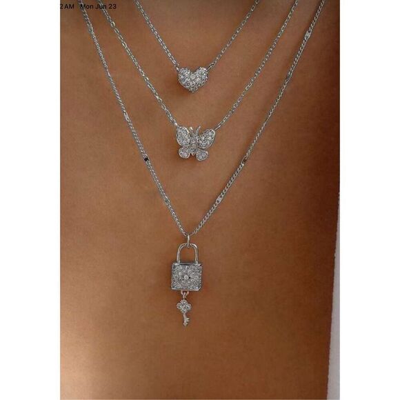 3 Tiered Necklace - Picture 2 of 7